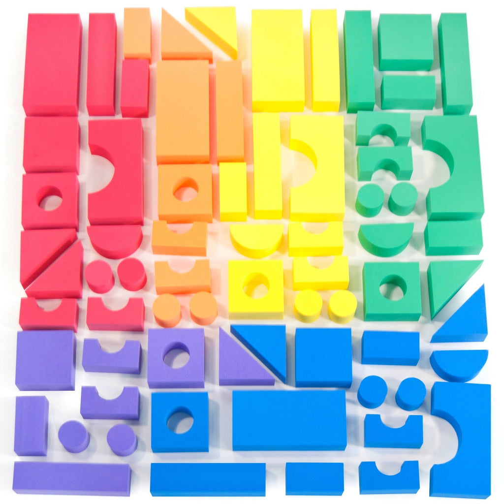 70 Piece Foam Building Blocks F726936