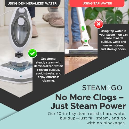 10-in-1 Steam Mop Handheld Steam Cleaner S940