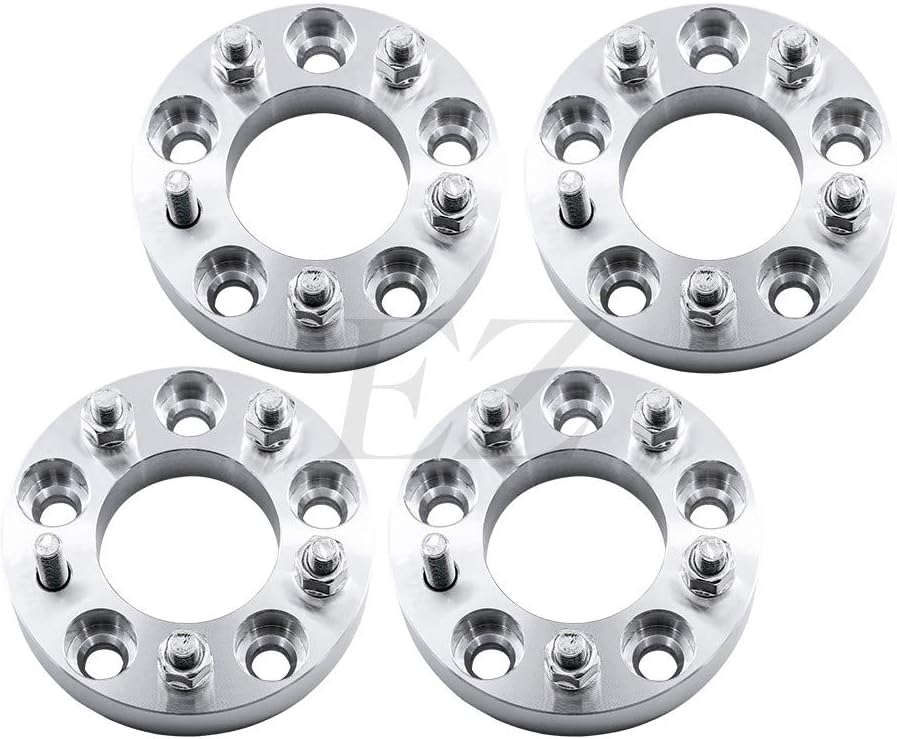 4 Billet Wheel Adapters 5 Lug 5" to 5 Lug 5.5" Thickness 1.25 Inch V1735