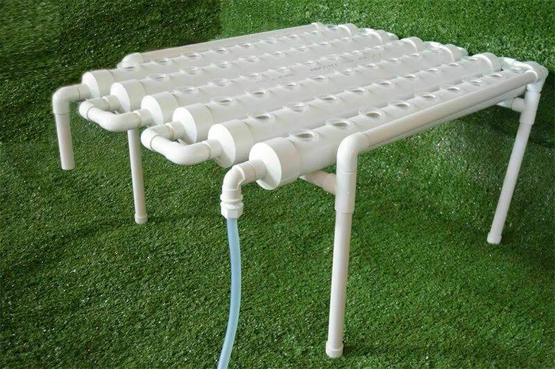 54 Plant Sites Hydroponic Grow Kit with 110V Pump R886