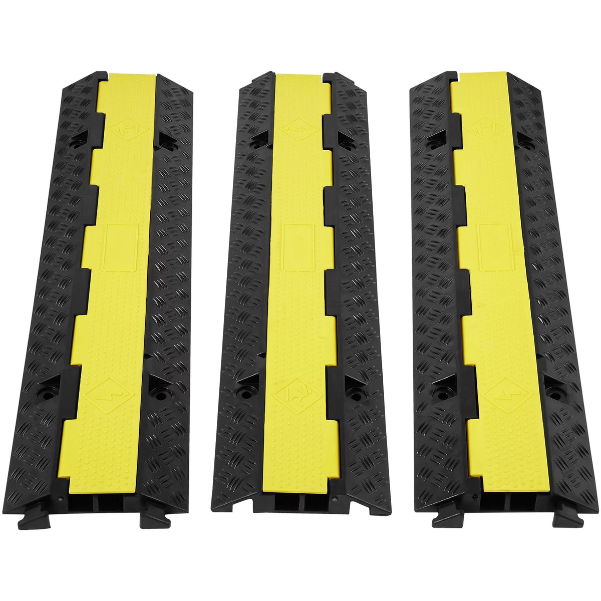 3 PCs 2 Channel Cable Protector Ramp E83420