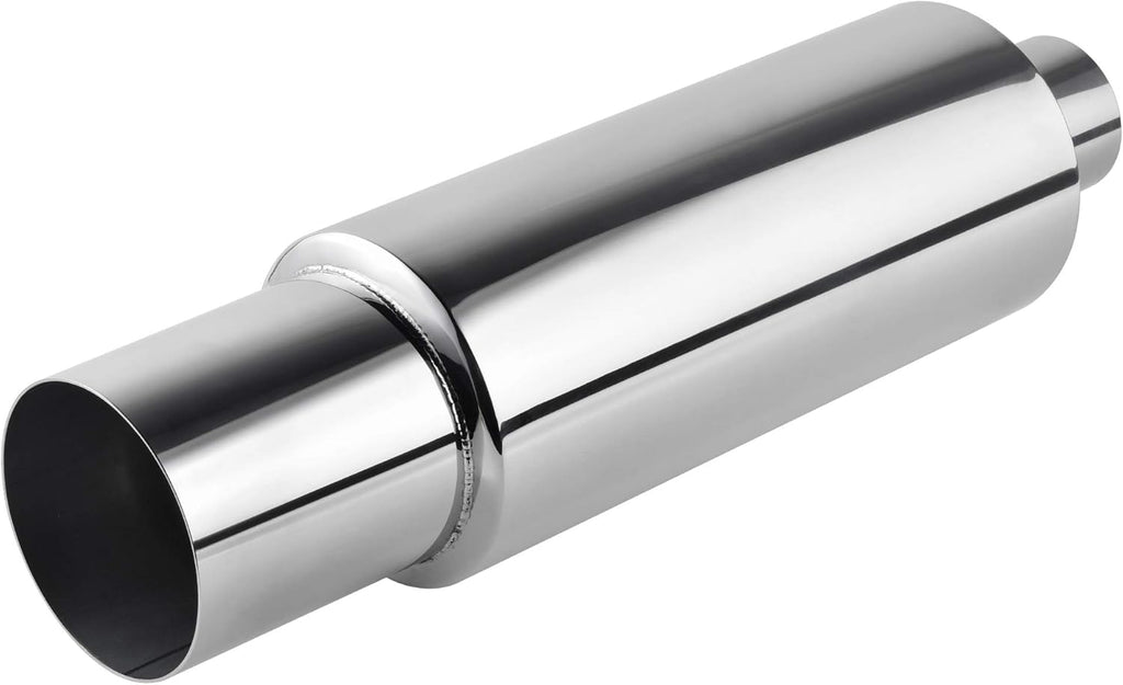 Stainless Steel Exhaust Tip, 18.5" Length, 2.5" Inlet 4" Outlet, Pack of 2 Q277994