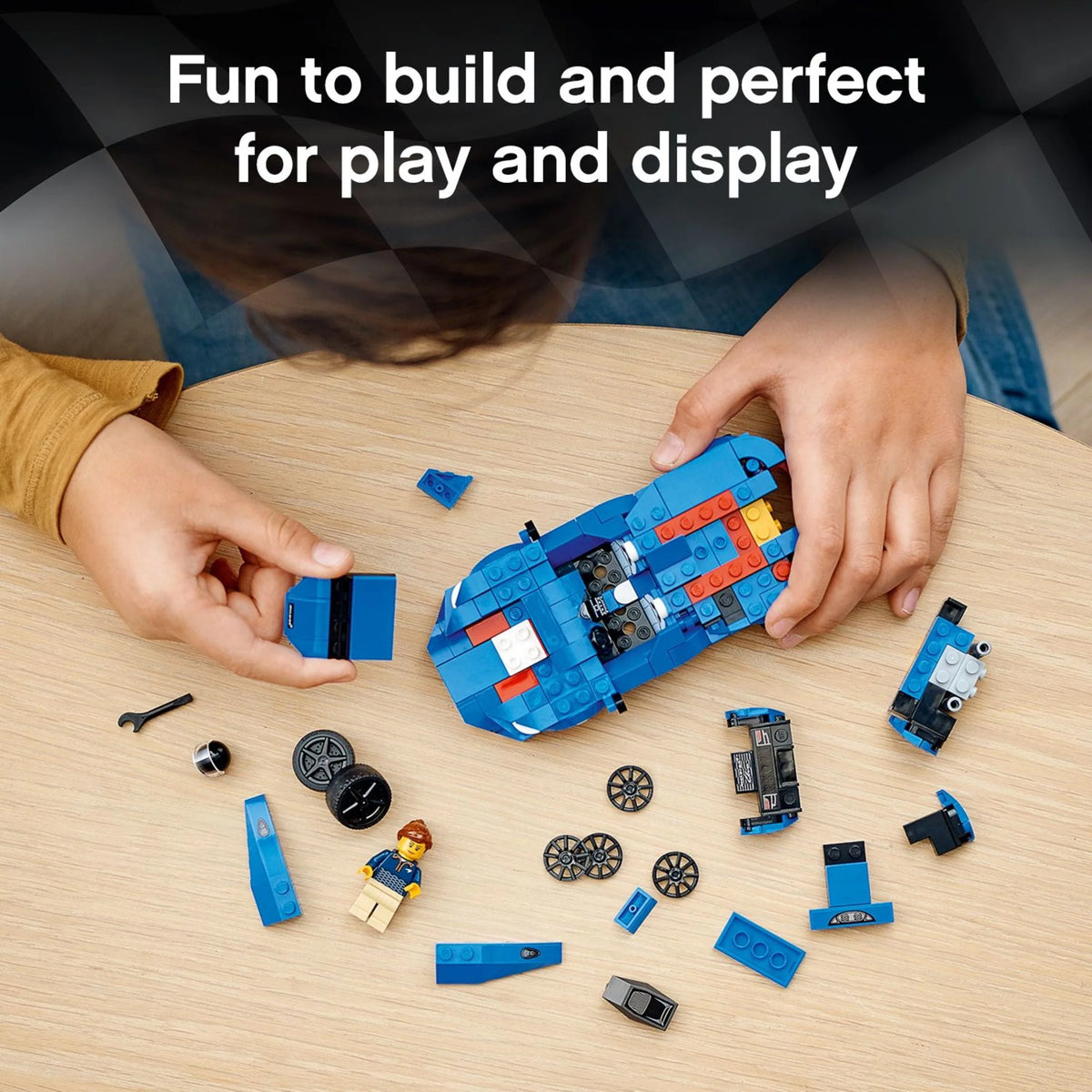 263 Pieces Buildable Toy Car H379