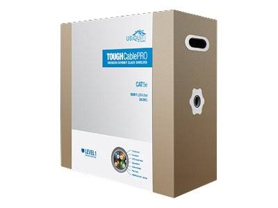 CAT 5e Double Shielded Bulk Cable 1000 ft Black P2620