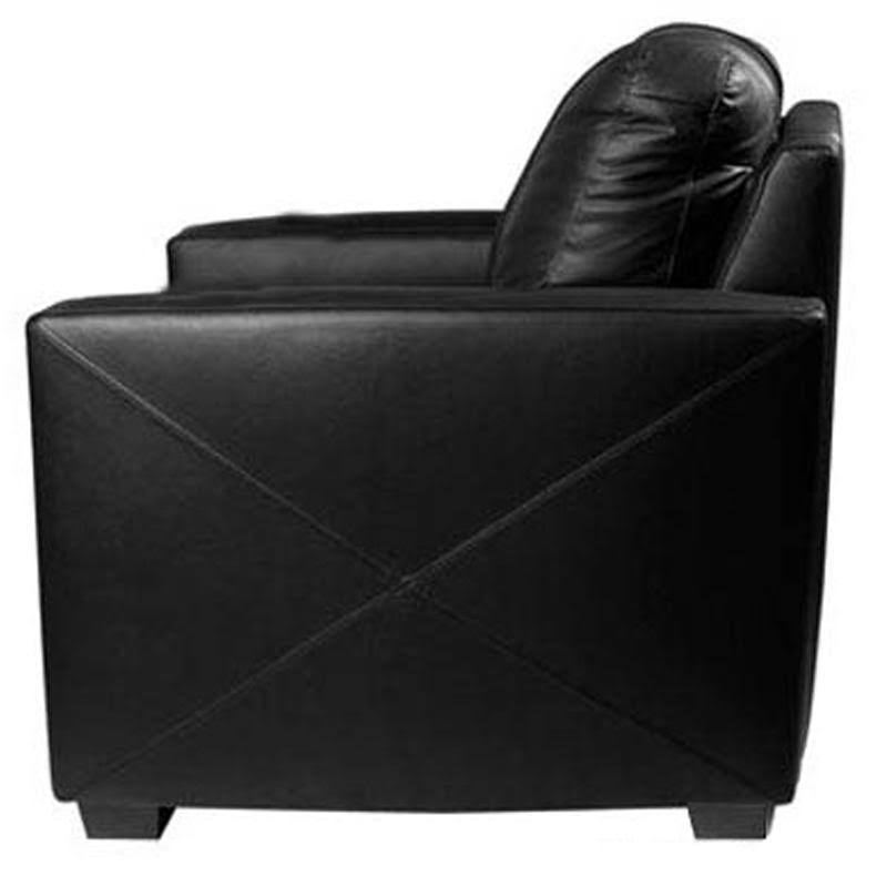Silver Club Chair with Helmet Logo D377