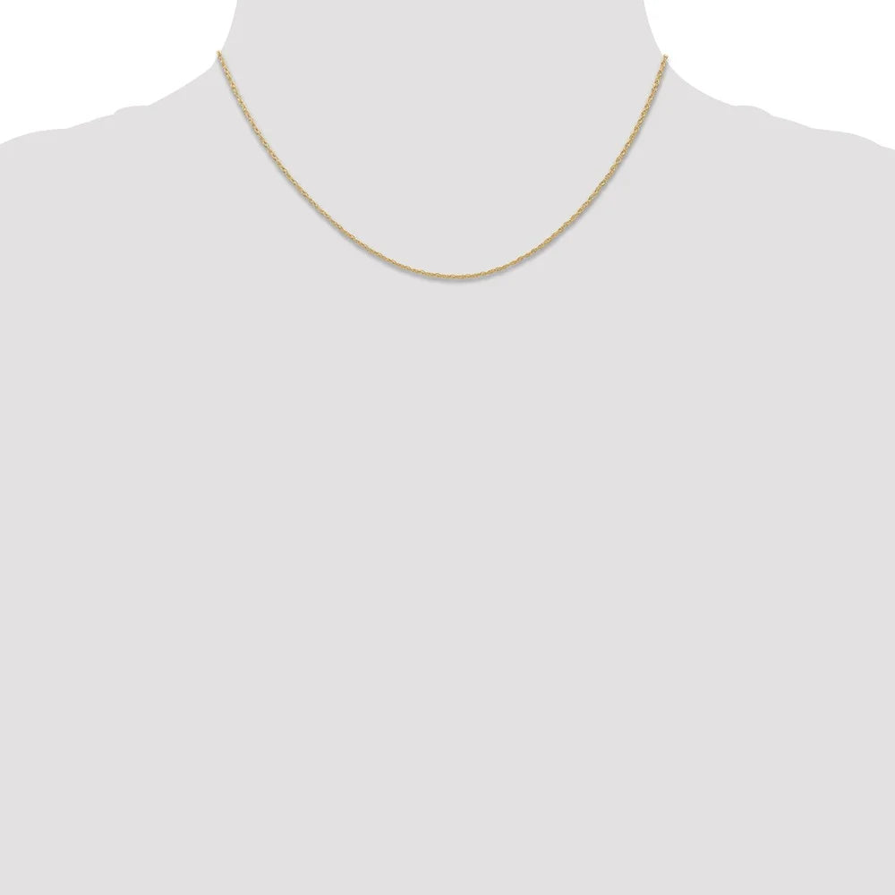 14kt Yellow Gold Cable Rope Chain 16 inch F915198
