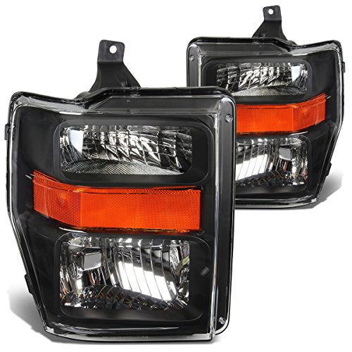 Chrome Amber Headlights Replacement Z2506