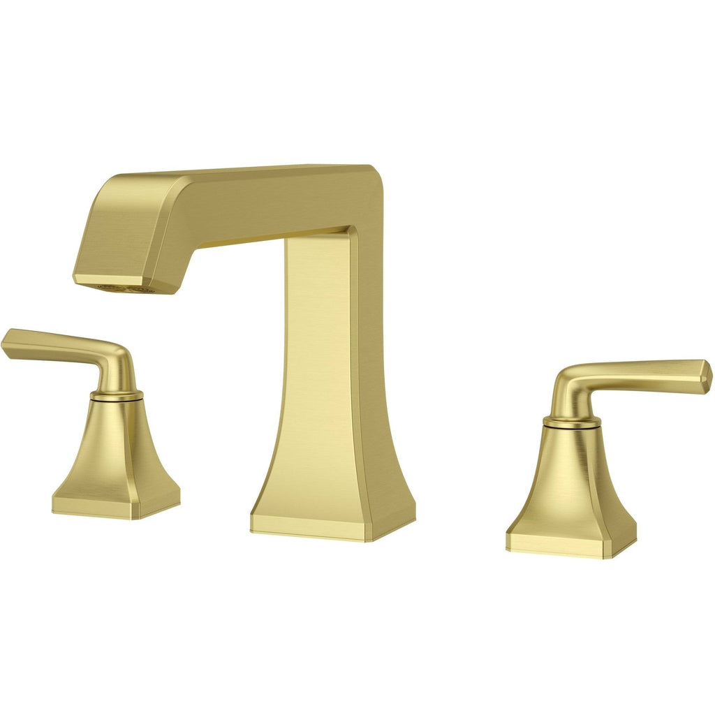 Polished Nickel Roman Tub Filler Faucet Double Handle T4133