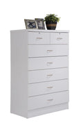 7 Drawer Mahogany Dresser with Two Locks W4846