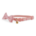 Blue Seersucker Breakaway Cat Collar D2332