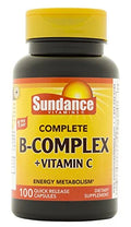 Vitamin C B Complex Tablets 100 Count 3 Pack D630