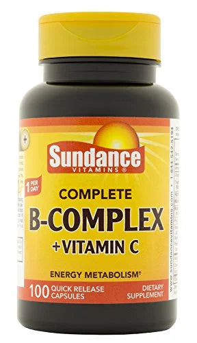 Vitamin C B Complex Tablets 100 Count 3 Pack D630
