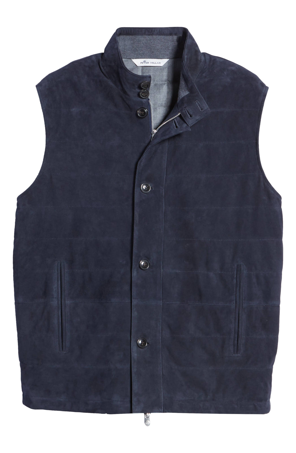 Blue Suede Vest G2810