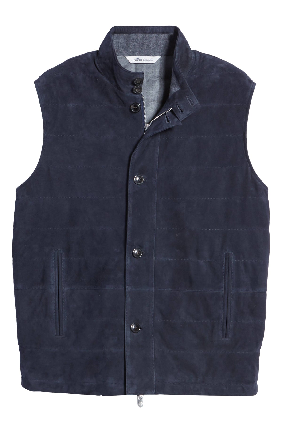 Blue Suede Vest G2810