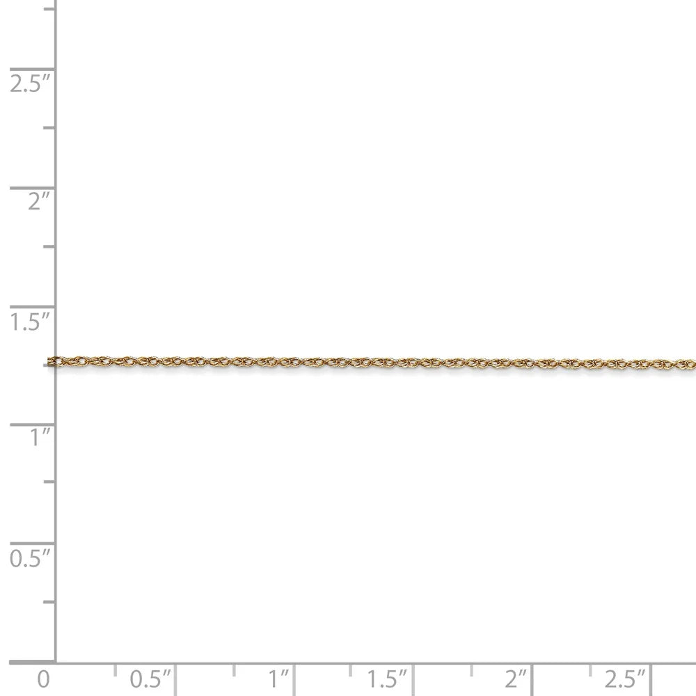 14kt Yellow Gold Cable Rope Chain 16 inch F915198
