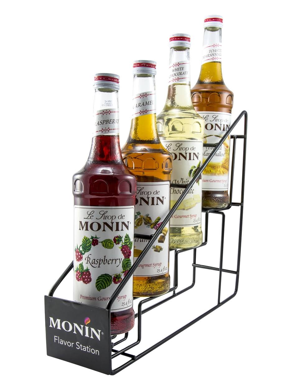 4 Bottle Wire Rack Display A6297
