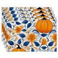 Botanical Faux Leather Placemats Pack of 6 S1344
