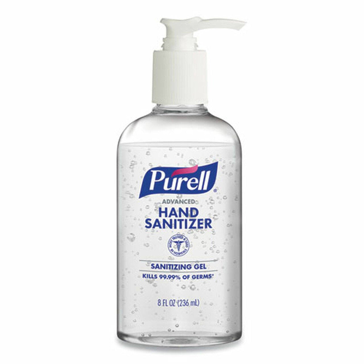 12 Packs 8 oz. Hand Sanitizing Gel O78951