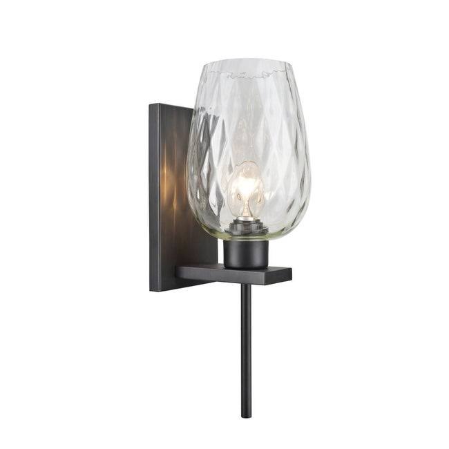 Oil Rubbed Bronze Metal Bathroom Vanity Wall Light Fixture C17585