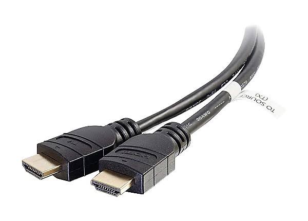 4K 60HZ HDMI Cable, In-Wall CL3-Rated, Black (25 M39734