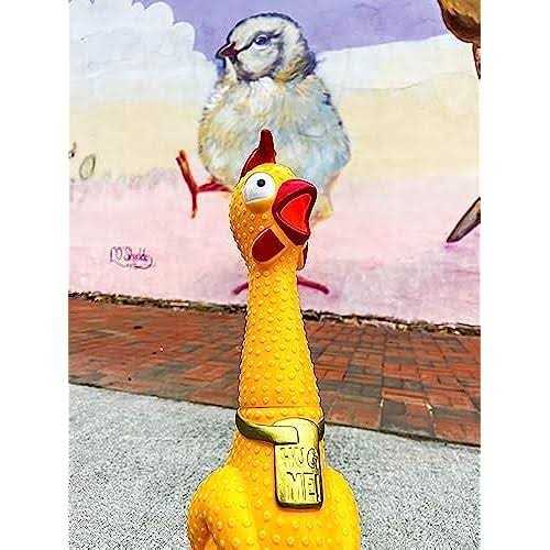 Squeaky Chicken Toy G552553