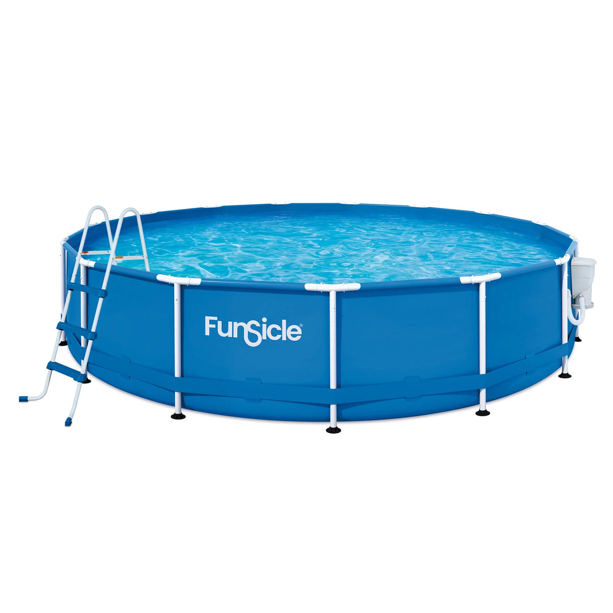 8'x30 Round Frame Above Ground Swimming Pool Set F662