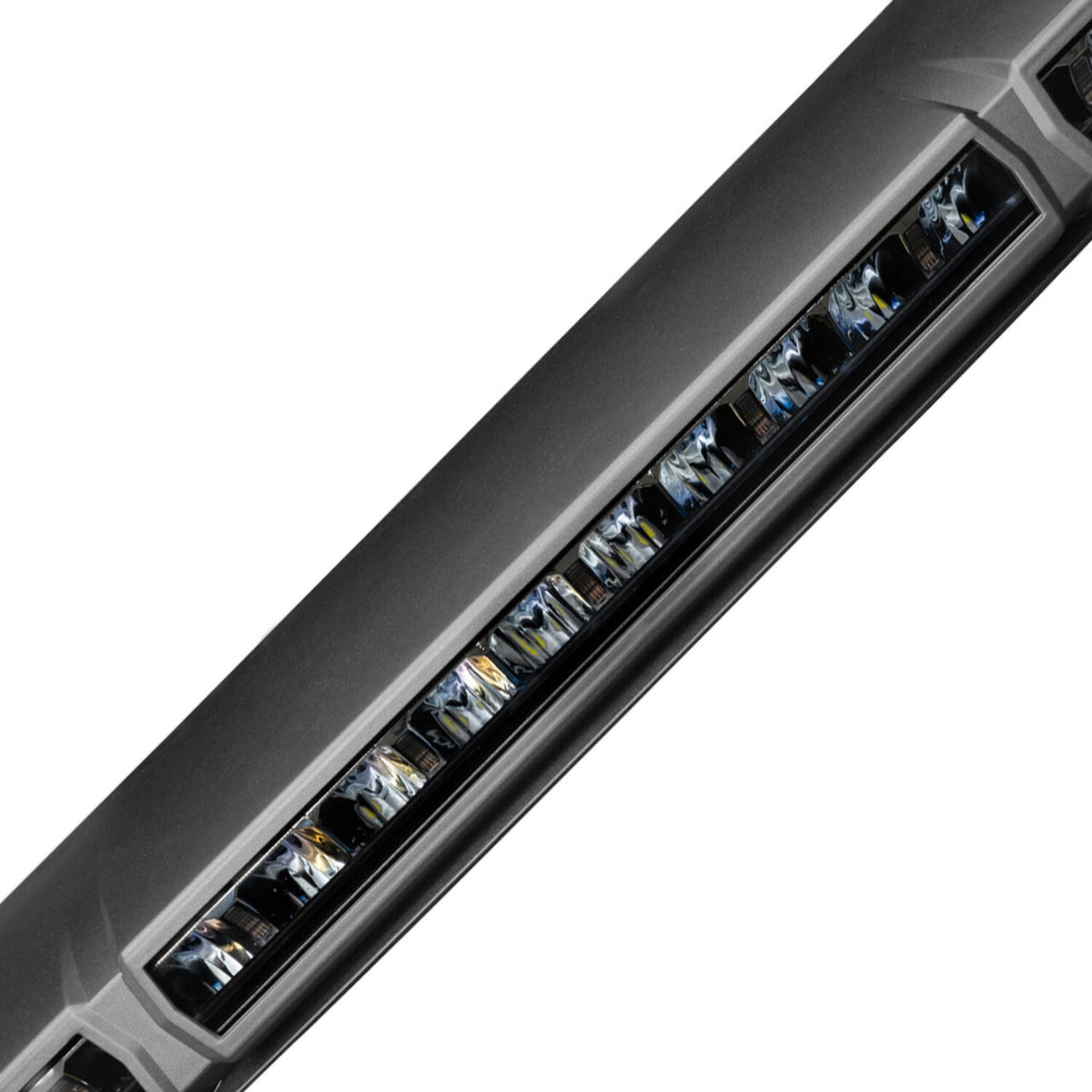 Black Integrated Windshield Roof LED Light Bar System E46809