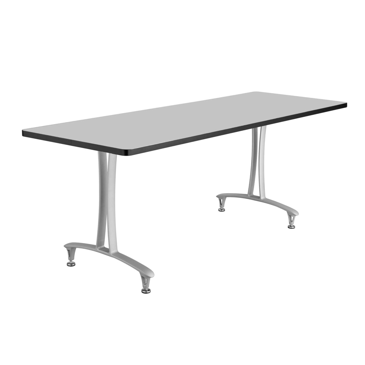 Cherry/Black T-Leg Desk B26801