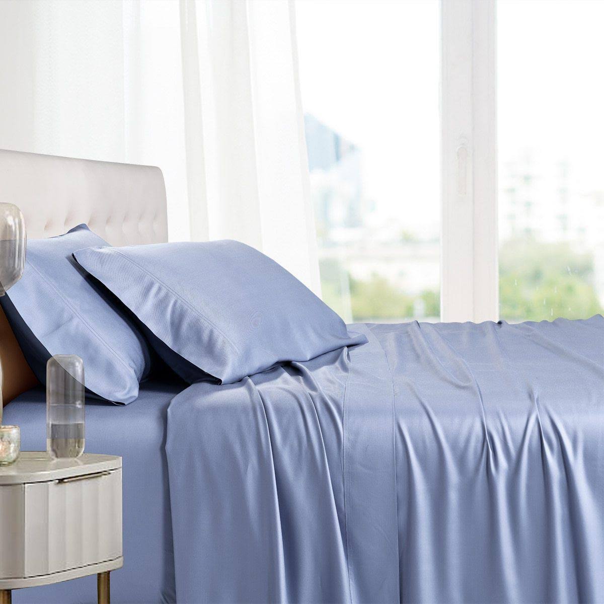 100% Bamboo Viscose Sheet Set California King I2873