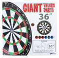 36 Inch Velcro Dartboard with 6 Balls K600