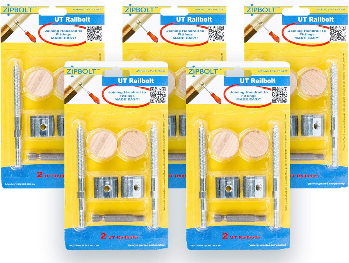 5 Pack Staircase Handrail to Fittings Connector Q849