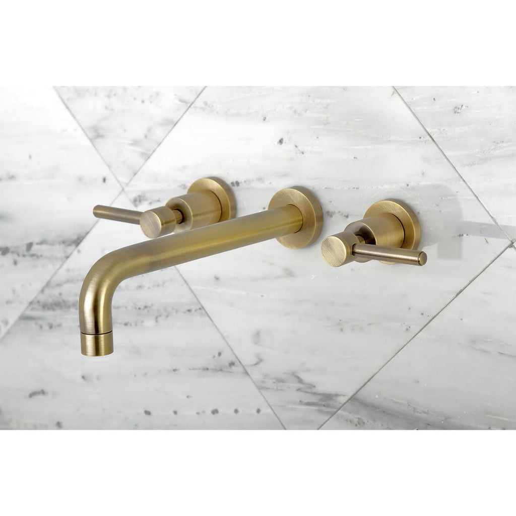Polished Brass Wall Mount Roman Tub Faucet V298