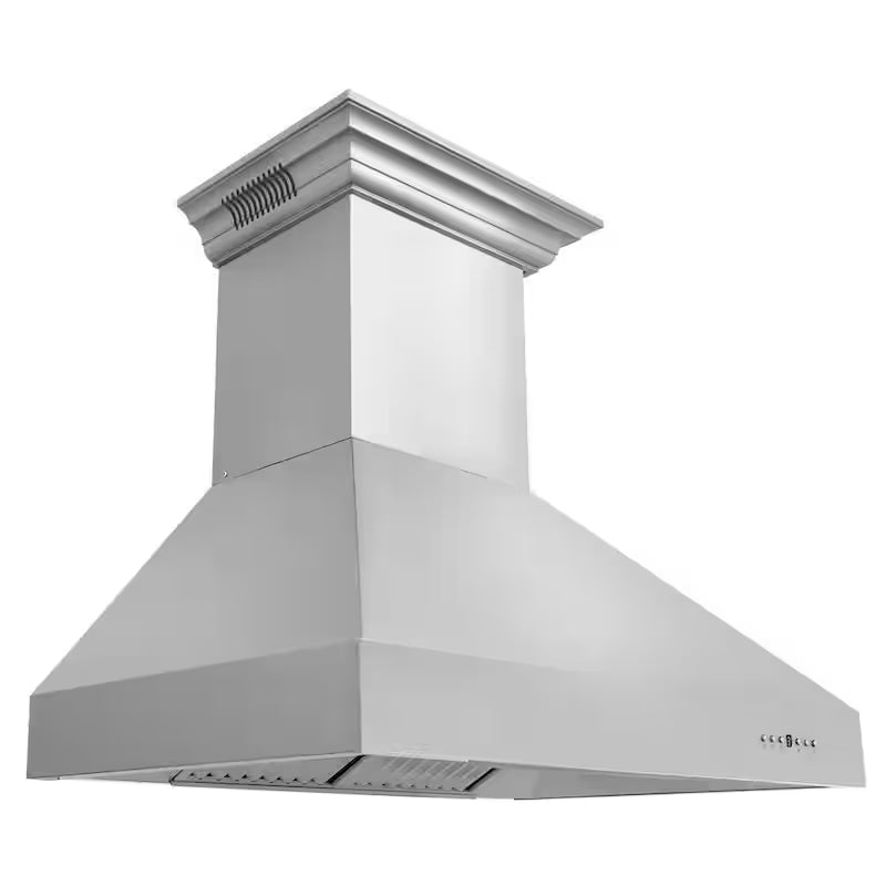 30 in. 400 CFM Ducted Wall Mount Range Hood in Stainless Steel L176896