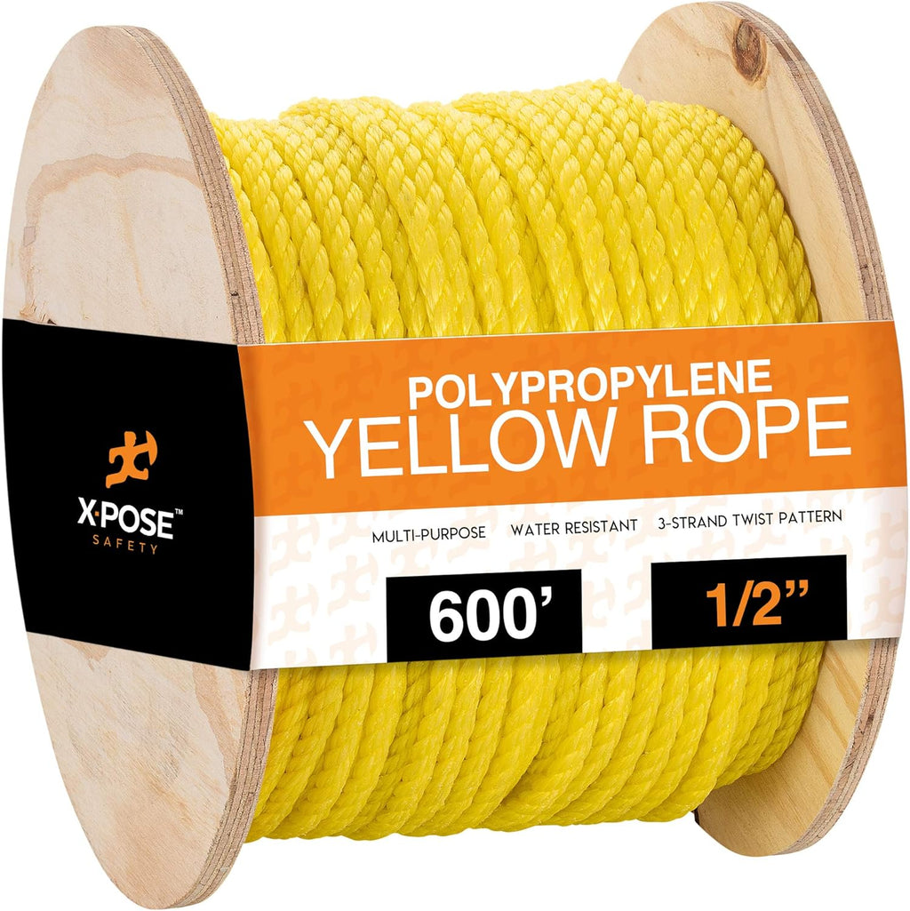 Yellow Floating Polypropylene Rope I86163