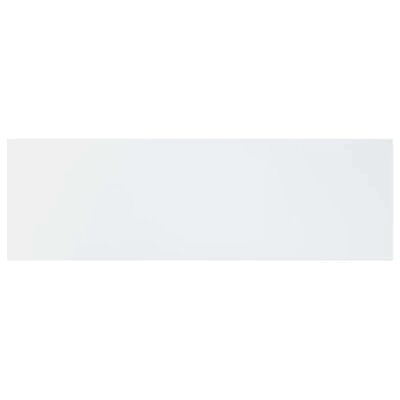 Gloss White 4 Shelves Floating Bookcase S442
