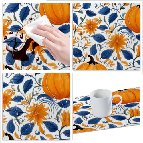 Botanical Faux Leather Placemats Pack of 6 S1344