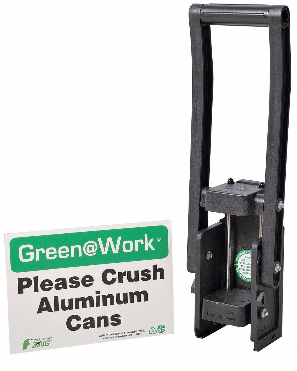 Can Crusher with Sign I171