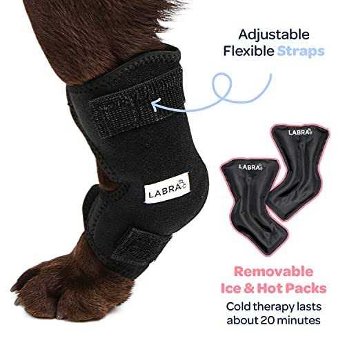 Canine Heat Cold Therapy Dog Leg Wrap F19473