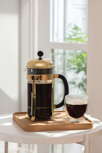 34oz Borosilicate Glass French Press Coffee Maker R4058