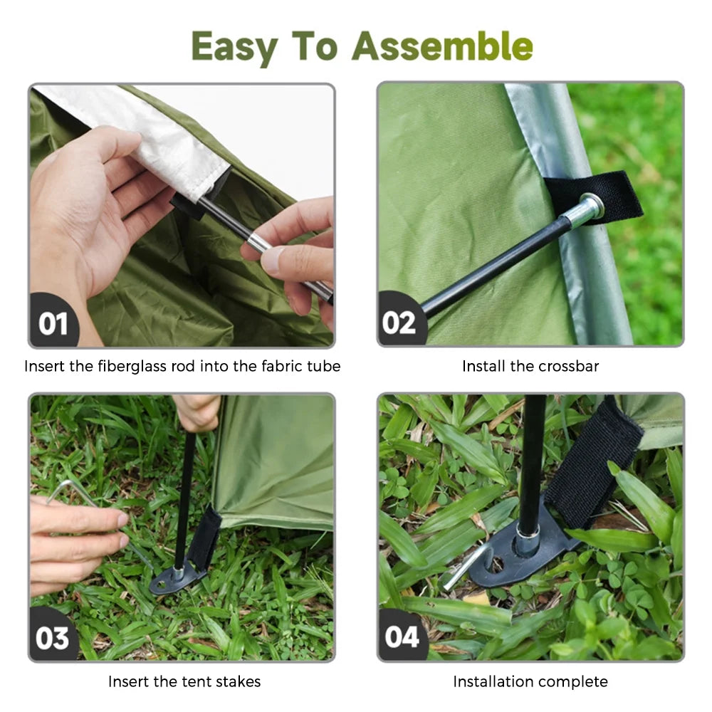 Waterproof 210d Bike Shelter Tent N968