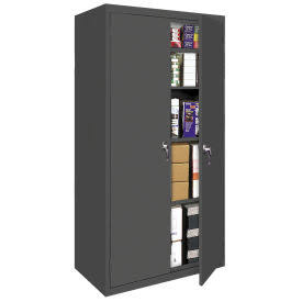 Charcoal All-Welded Storage Cabinet Z812