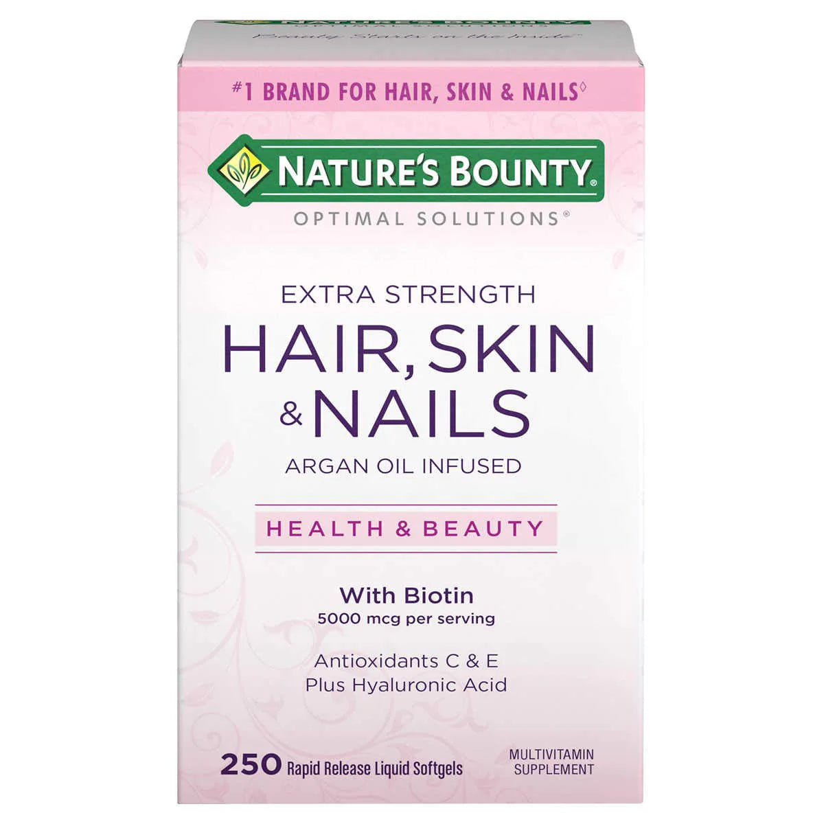 Hair, Skin and Nails 250 Softgels 2 Pack V16246