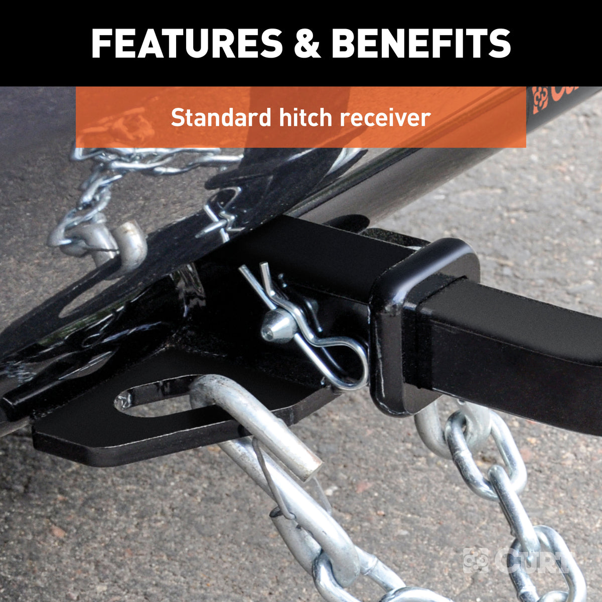 Class 1 Hitch with Ball Mount and Installation Hardware N442