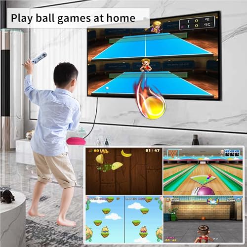 Grey TV Game Console with 2.4G Wireless Gamepad D15361