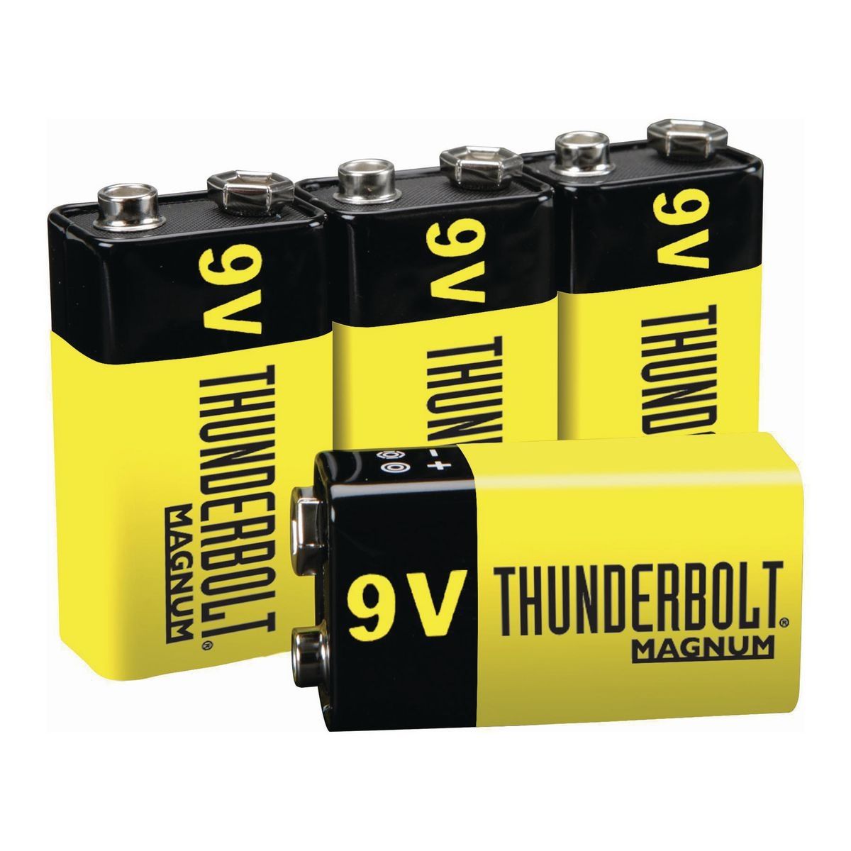 9V Zinc Chloride Batteries 4 Pack Q708372
