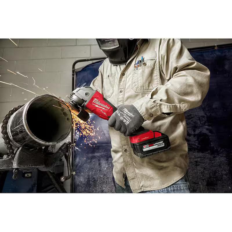 18V Brushless Cordless 4-1/2 in./5 in. Braking Grinder K830