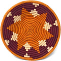 Sweet Potato and Sorghum Handwoven Raffia Basket, Pack of 2 G682