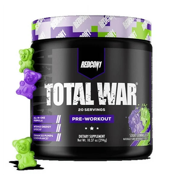 Sour Gummy Bear Pre Workout Powder 20 Servings Y94503