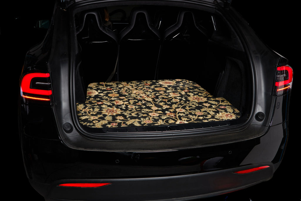Black Oriental Car Mats O639