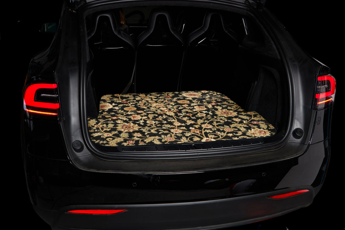 Black Oriental Car Mats O639
